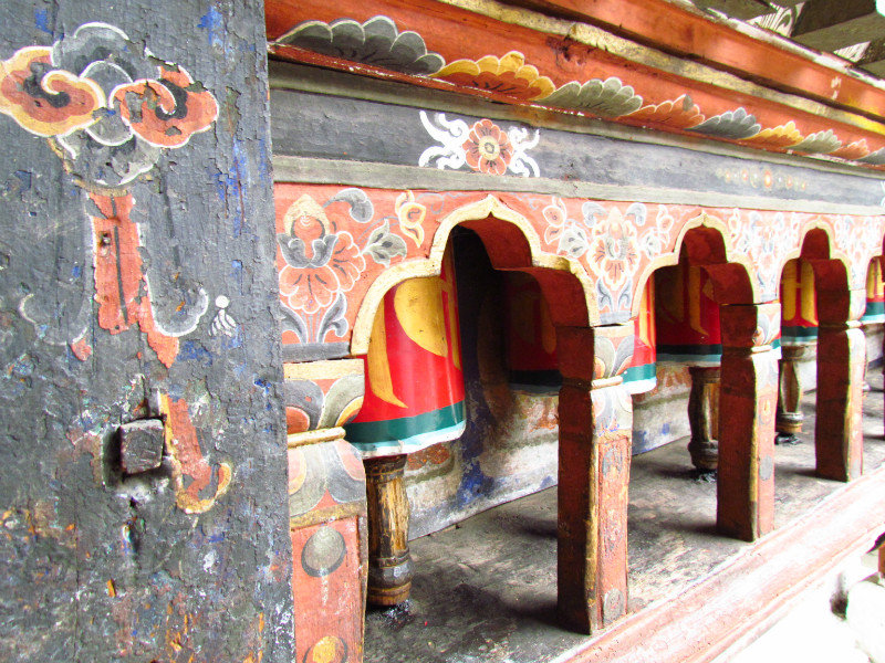 Prayer wells at Kyichu Lhakhang Monastery . (2)