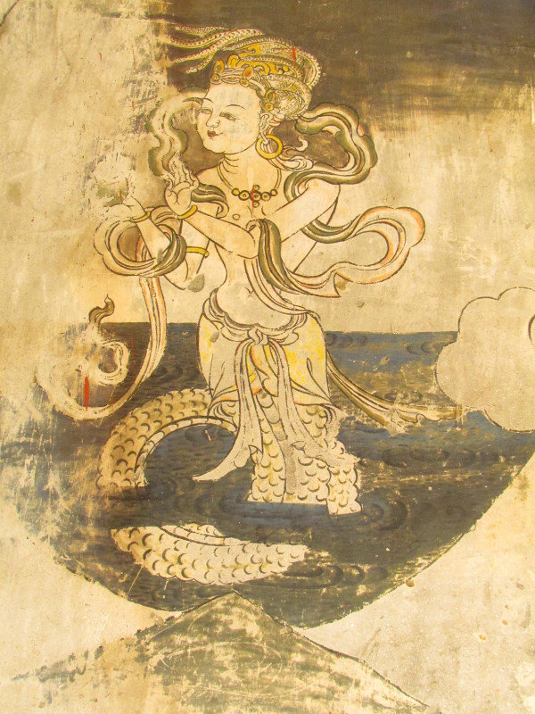 Wall Painting at Kyichu Lhakhang Monastery