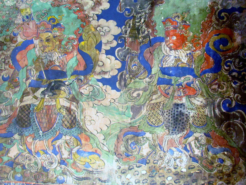 Wall painting at monastery