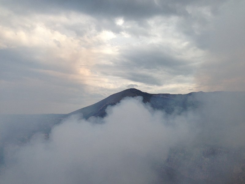 volcano fumes