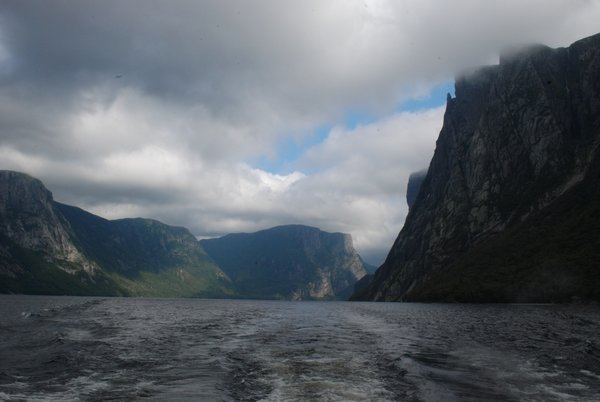 Leaving the Fjord