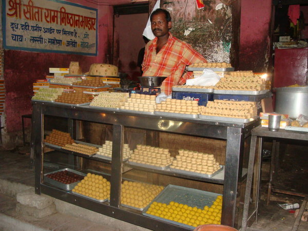 Orchha - one of the amazing sweet shops