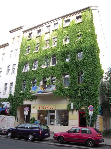 Incredibly green facade