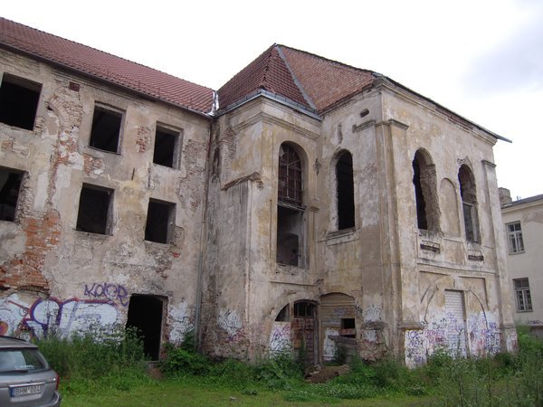 Derelict building