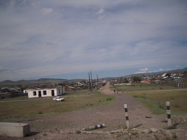A view from the train journey from Irkutsk to Ulaanbaatar