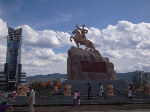 Suhbaatar squa're in UB