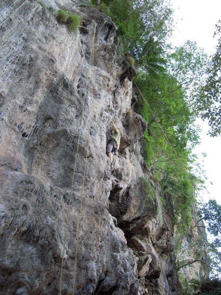 Climbing in Krabi