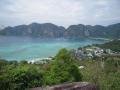 The view from our (clandestine) camping spot @ Koh Phi Phi