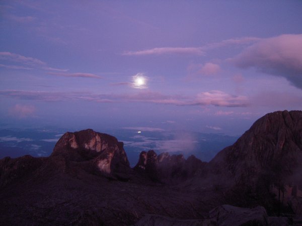 Sunrise on Mt. Kinabalu, New Year's day
