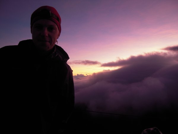 Sunrise on Mt. Kinabalu, New Year's day