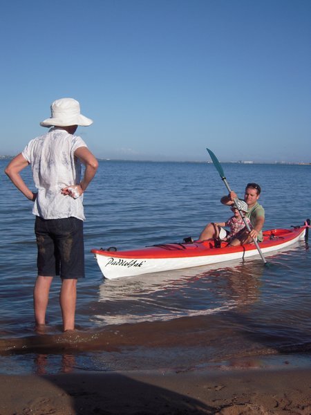 Canoeing at Wellington Point