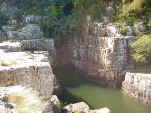 This is where we went cliff jumping