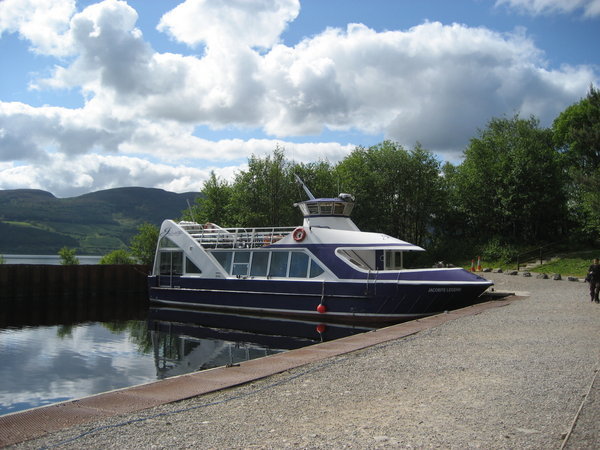 Boat to Urquhart Castle