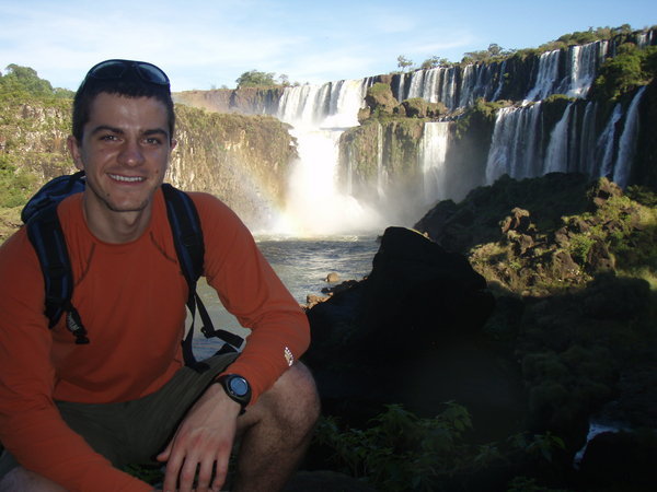 Iguazu falls and my happiness
