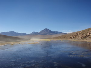 An Atacama river looking North