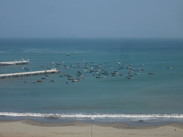 Fishing fleet in Lima
