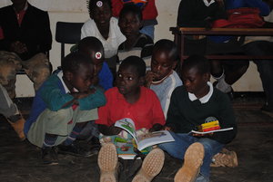 Reading the Books we gave