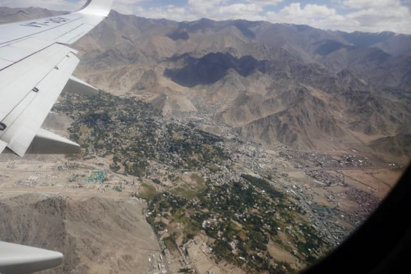 first sight of Leh
