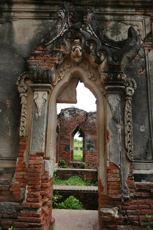 one of the most atmospheric shrines I found in Inwa
