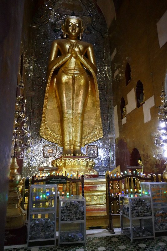 inside Ananda Pahto, Bagan