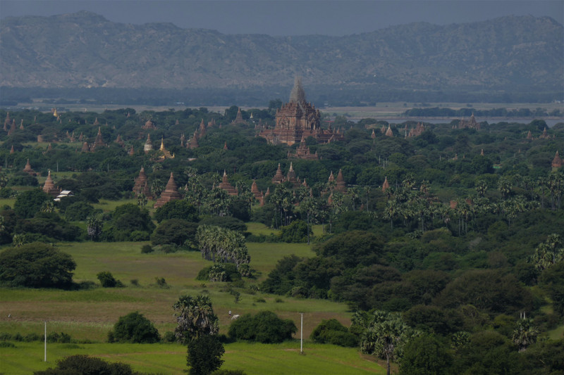 Htilomilo Pahto from Nan Myint Tower, Bagan