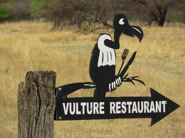 towards the Vultures Restaurant