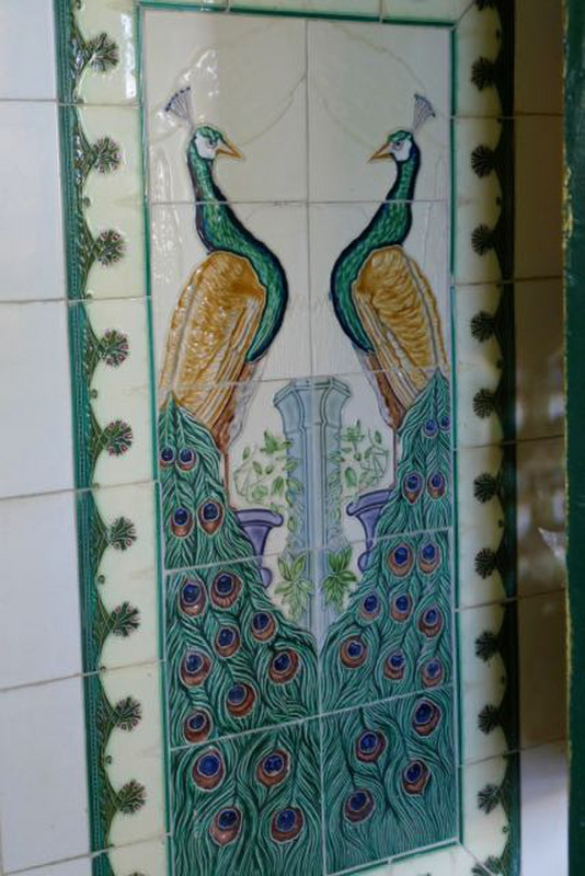 tile detail at Mahamuni Paya