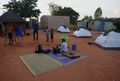 camp in the middle of the Bobadiougou homestay