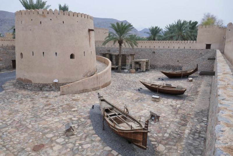 inside Khasab Fort