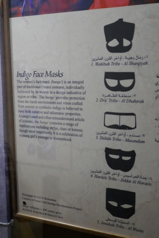 information about burqas, Nizwa Castle