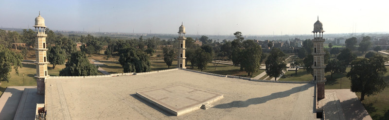 view from Jahangir's Tomb
