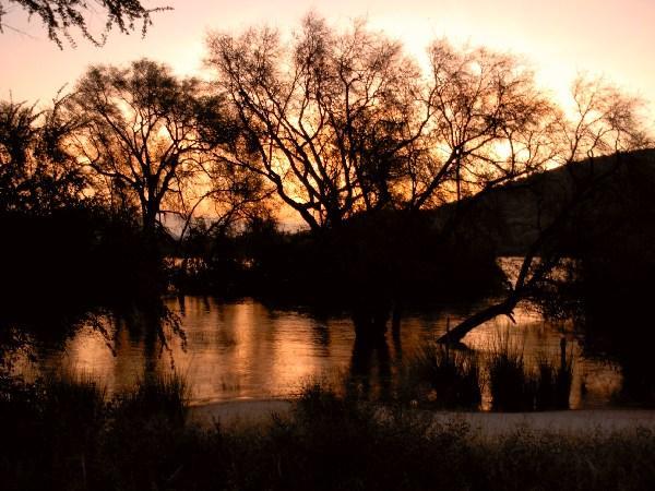 camping by the Kunene