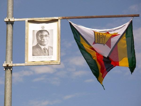 "celebrating" Mugabe's visit to Windhoek