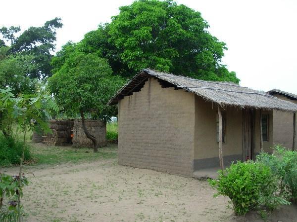 my accommodation and ablution block in Njobvu village