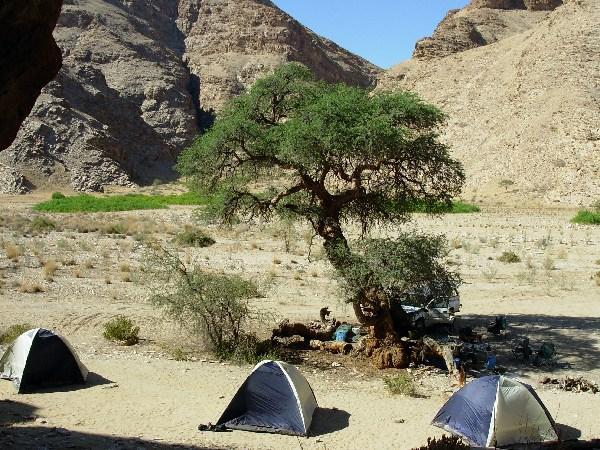 the Obias campsite