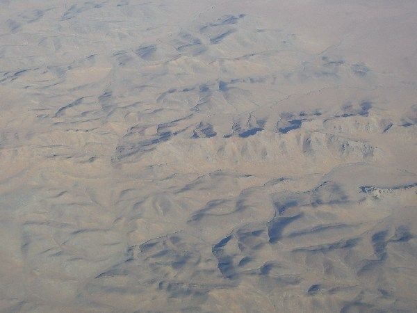 view from the Ulaanbaatar-Dalanzadgad flight