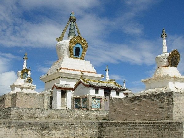 Golden Prayer Stupa at Erdene Zuu Khiid