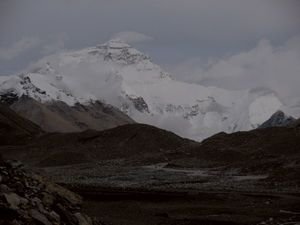 Everest from just above Base Camp
