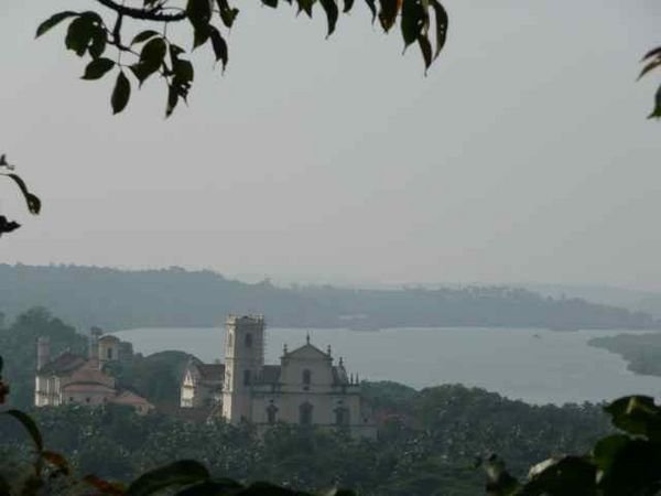 view from the Church of Our Lady of The Mount, Old Goa