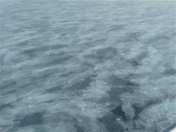 finger ice in Terra Nova Bay