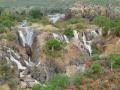 the Epupa Falls on the Angola side
