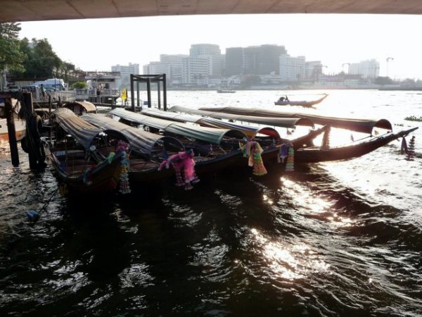 Mae Nam Chao Praya, the river from Banglamphu