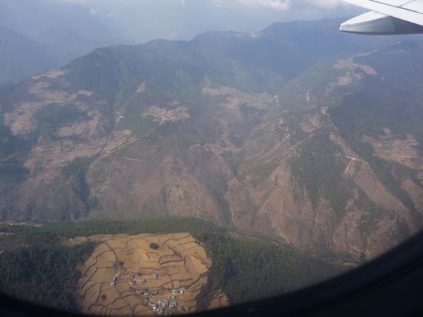 first sight of Bhutan