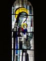 Bujumbura Cathedral's stained glass window