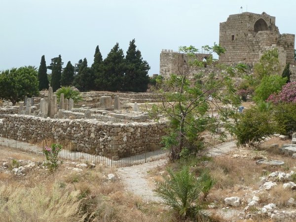 the Temple of Resheph in the Byblos ruins