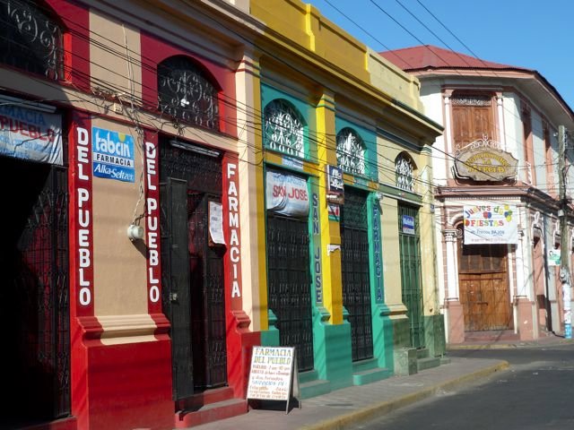colourful shops