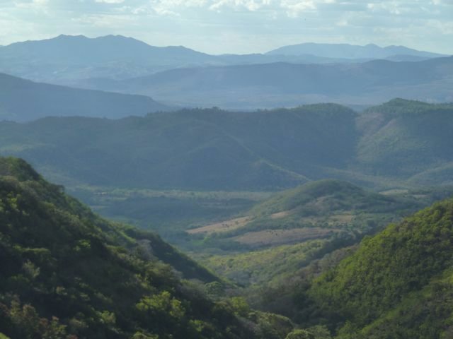 view from the road to Jinotega