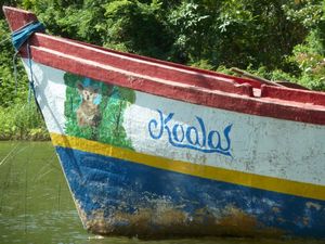 unexpected boat name, Isla Mancarrón