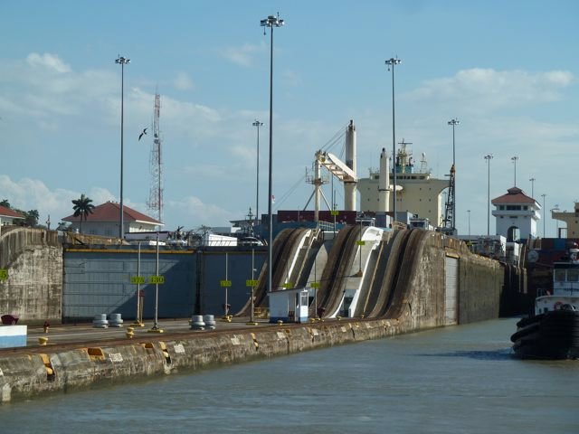 the Gatun Locks