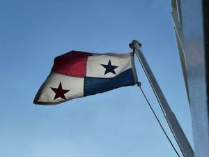 the Panamanian flag
